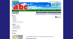 Desktop Screenshot of abcdisposal.com